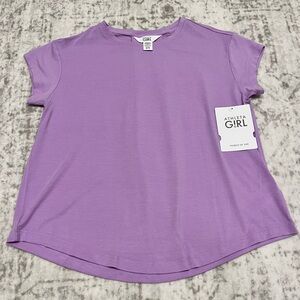 Athleta Girl With Ease Tee NWT Size Large (12) Purple
